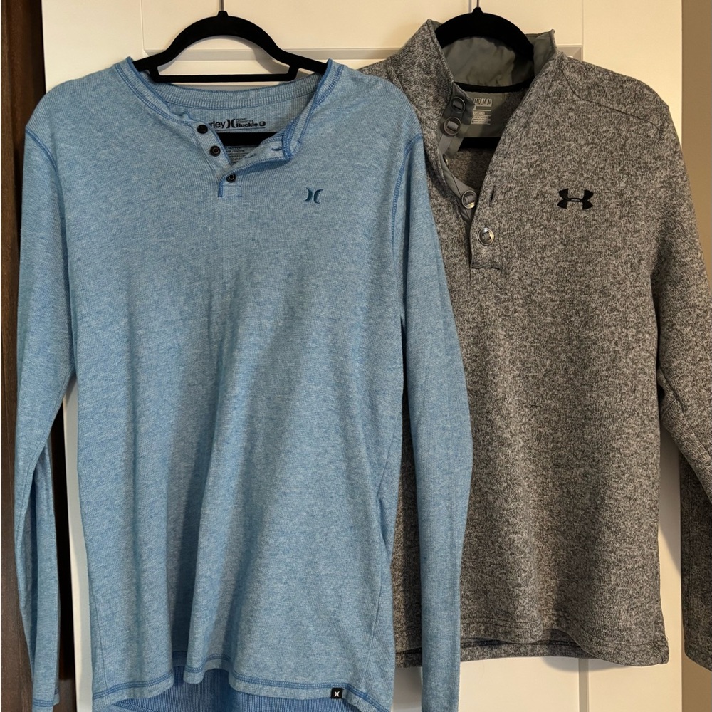 Under Armour & Hurley Men’s Shirts Combo